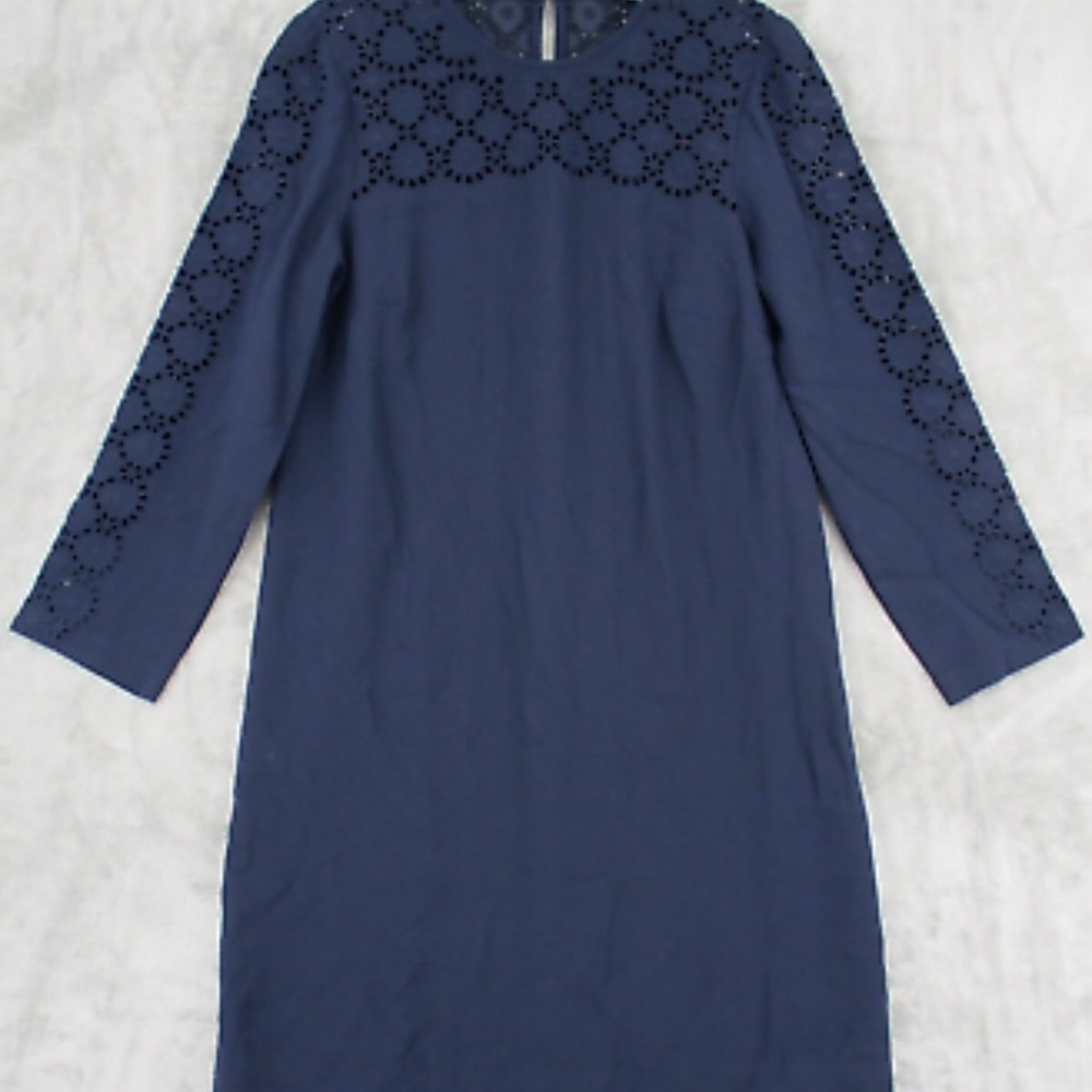 Elegant Navy Blue Dress